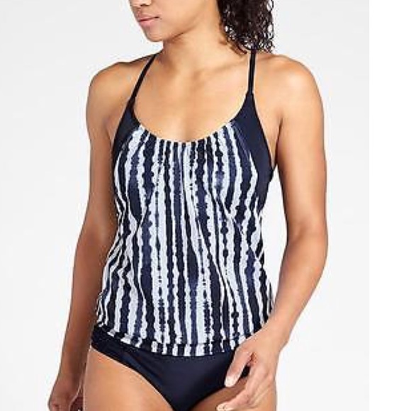 athleta camo tankini